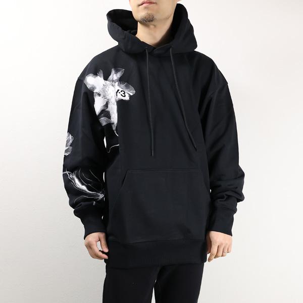 Y-3 ワイスリー フレンチ テリー パーカー プルオーバー フーディ 長袖