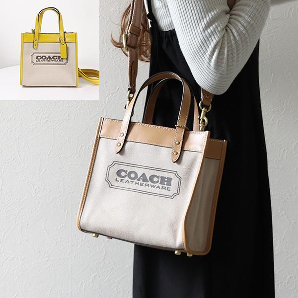 COACH ショルダーバッグ フィールド トート 22 カラーブロック ころ様用 COACH ショルダーバッグ フィールド トート 22 カラーブロック