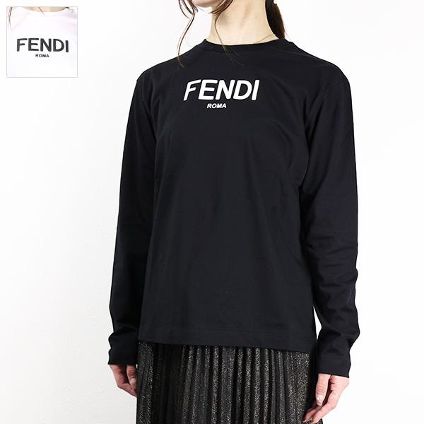FENDI フェンディ Tシャツ コットン 長袖 クルーネック キッズ 大人も  