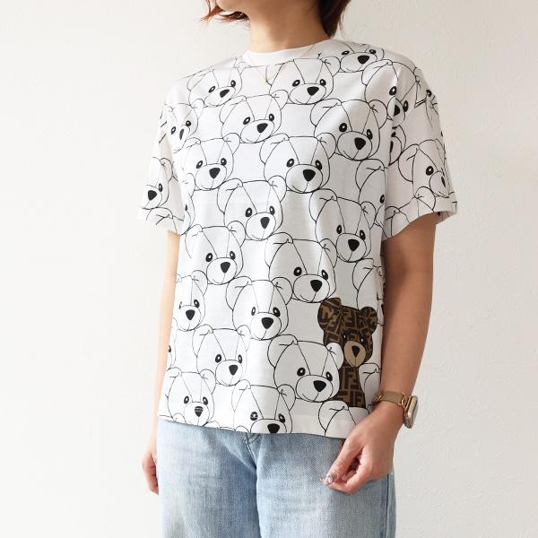 FENDI フェンディ KIDS CREWNECK T-SHIRTS Tシャツ 半袖