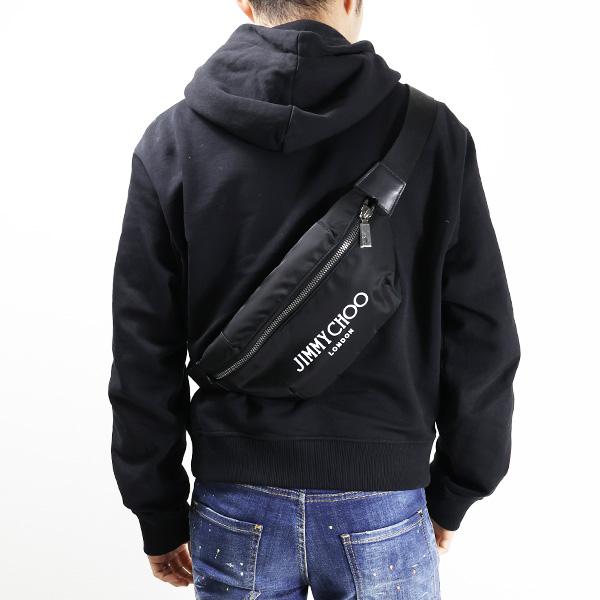 JIMMY CHOO（ジミーチュウ） Finsley ボディバッグ ウエストバッグ