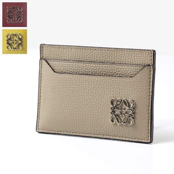 【一点物】ロエベ　アナグラム　カードケース LOEWE ロエベ ANAGRAM PLAIN CARD HOLDER カードケース カード