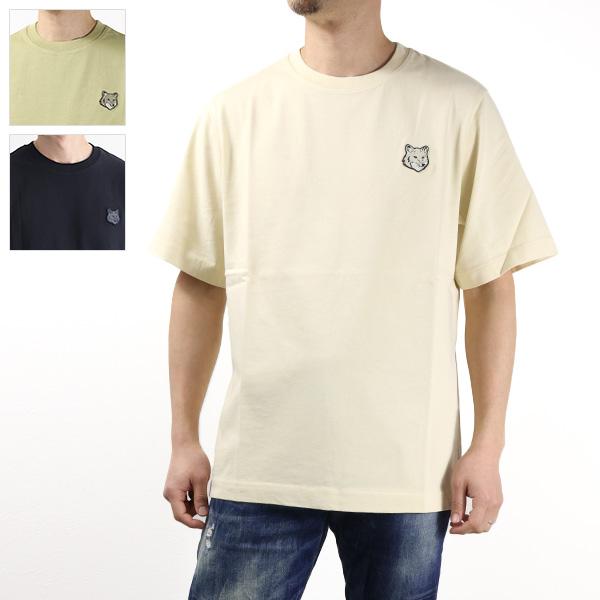 MAISON KITSUNE（メゾン キツネ） Bold Fax Head Patch Oversize T