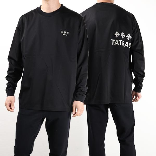 TATRAS ブラック 長袖カットソー