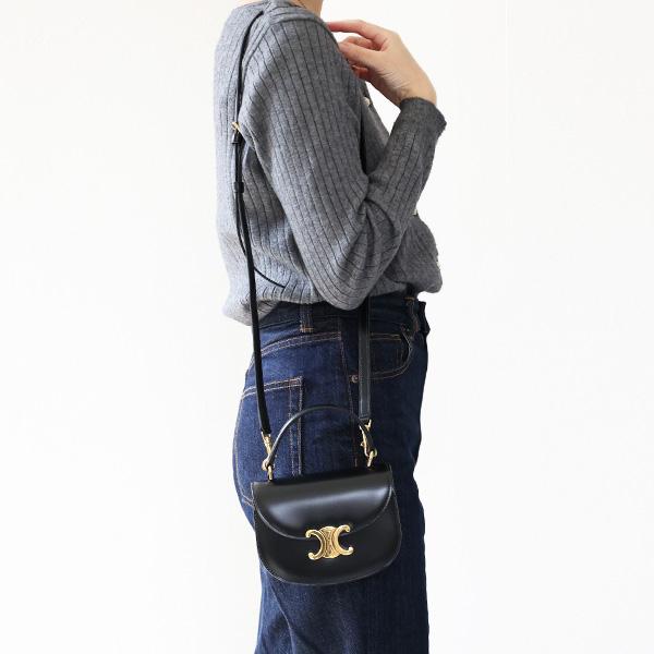 CELINE セリーヌ BESACE MINI TRIOMPH SHOULDER BAG トリオンフ