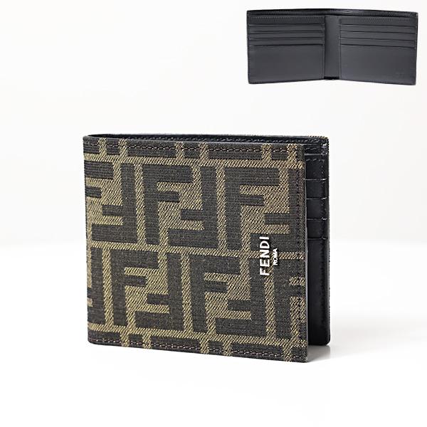 FENDI（フェンディ） FF Monogram Bi-Fold Wallet 7M0169 ALWK : LaG