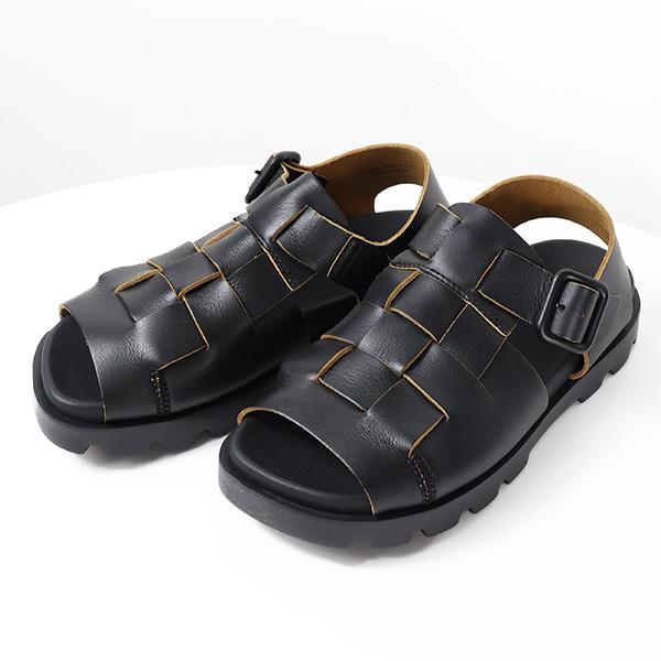 CAMPER カンペール サンダル レザー ブラック コルク サイズ37 カンペール CAMPER THELMA SANDAL / サンダル （ブラック