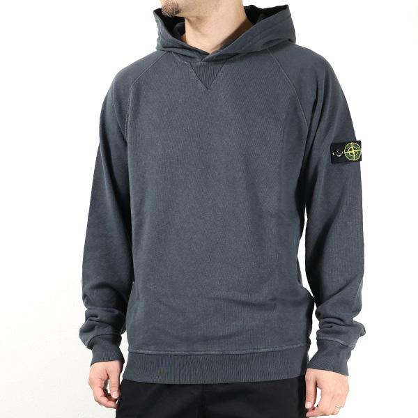 STONE ISLAND ストーンアイランド Logo Hoodie フーディ プルオーバー