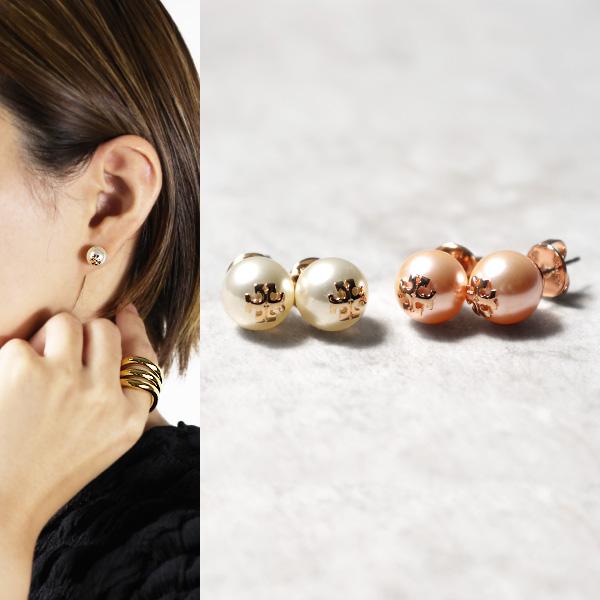 【値下げ・新品】TORY BURCH トリーバーチ パールピアス ローズゴールド TORY BURCH（トリーバーチ） Kira Pearl Stud Earrings スタッドピアス