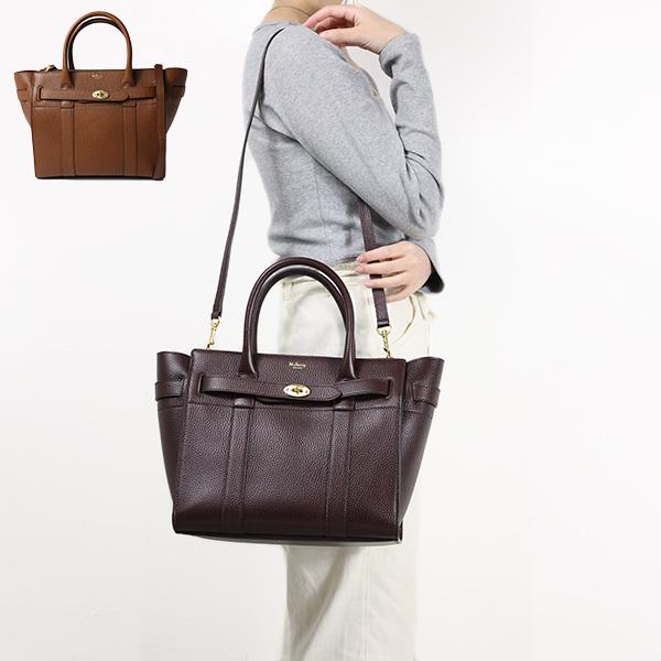 MULBERRY レディース スモール ミリ トートバッグ Mulberry MULBERRY マルベリー Small Zipped Bayswater Tote Bag