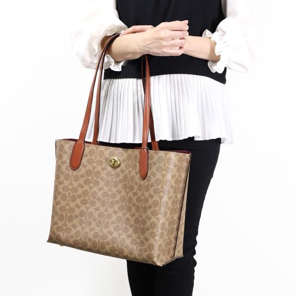 COACH（コーチ） Signature Tote Bag トートバッグ 鞄 肩掛け A4対応