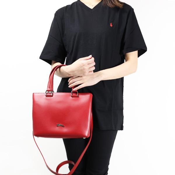 ロンシャン LONGCHAMP 2WAYレザートートバッグ レディース 大容量