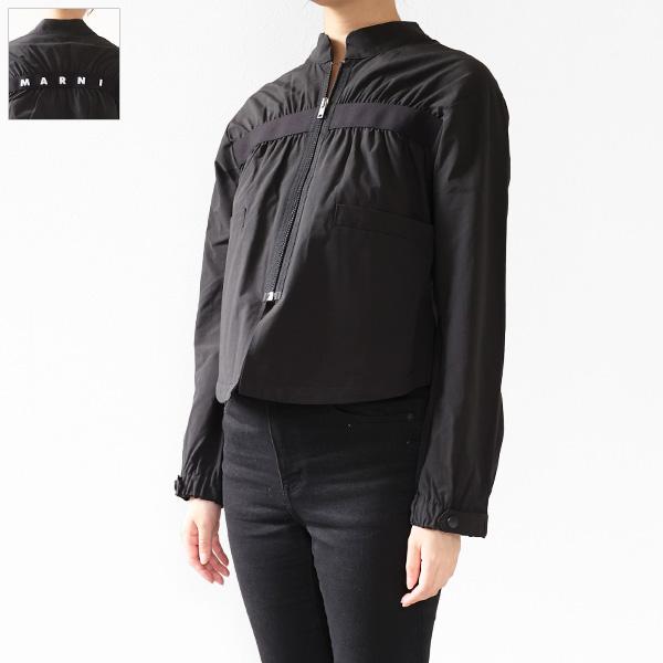 未使用タグあり marni ボンディング　ノーカラー　ブルゾン　ショート丈 Traditional Weatherwear（トラディショナル ウェザーウェア） 春