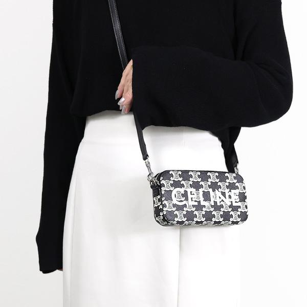 【美品】CELINE セリーヌ ホリゾンタル ポーチ　ショルダーポーチ CELINE - セリーヌ CELINE ホリゾンタルポーチ ショルダーバッグ