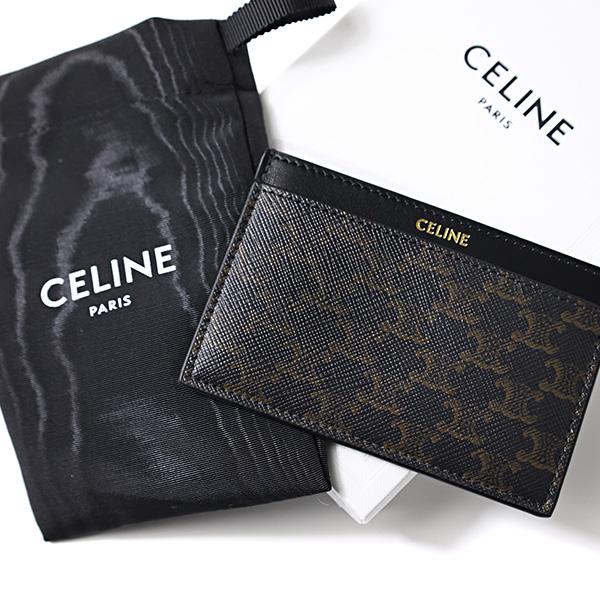 CELINE セリーヌ Triomphe Canvas Card Holder カードケース 定期入れ 