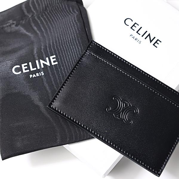 CELINE　ケース　エンブレム　丸型 CELINE ケース エンブレム 丸型 CELINE セリーヌ Triomphe Embossed