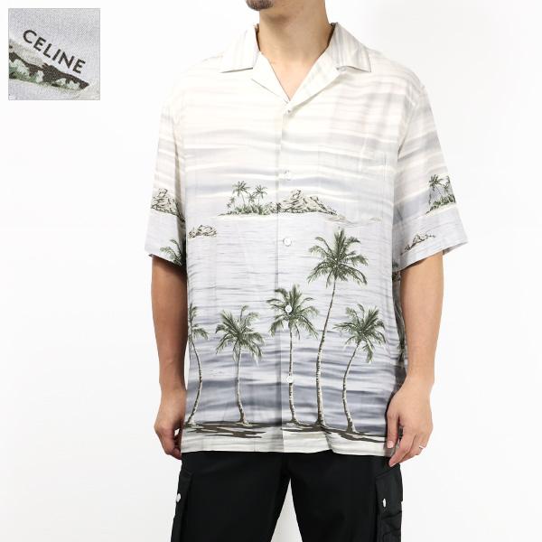 CELINE セリーヌ Hawaiian Shirts ハワイアンシャツ オープン CELINE セリーヌ Hawaiian Shirts ハワイアンシャツ オープン