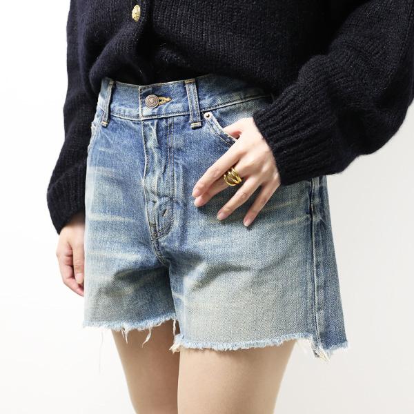 CELINE（セリーヌ） Wash Denim Skate Shorts ショートパンツ デニム
