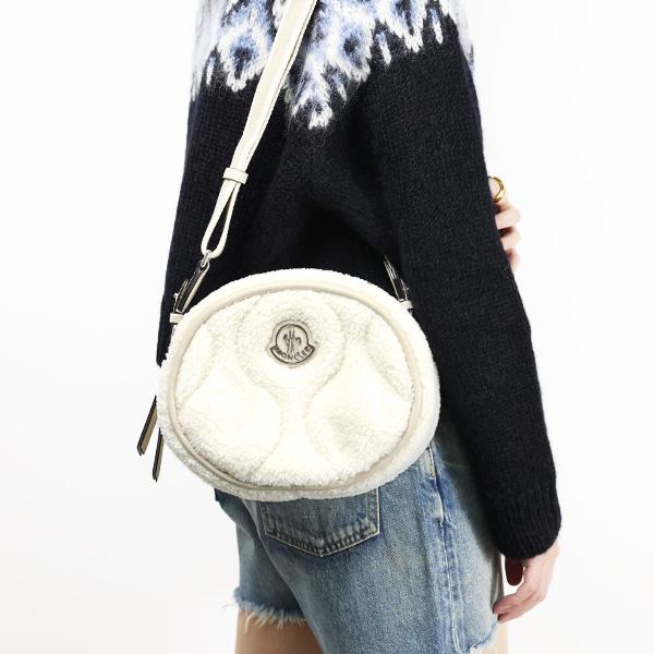 美品★MONCLER ボディバッグ ショルダーバッグ スマホポーチ ホワイト系 楽天市場】MONCLER モンクレール KILIA Small Crossbody Bag クロス