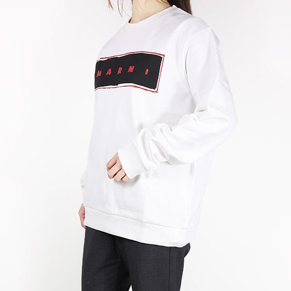 MARNI マルニ Logo Sweatshirts スウェットシャツ トレーナー クルー 