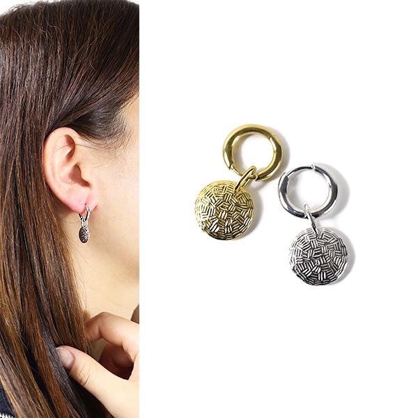 MARIA BLACK（マリアブラック） Tan 8 Huggie Earring ハギー ピアス 