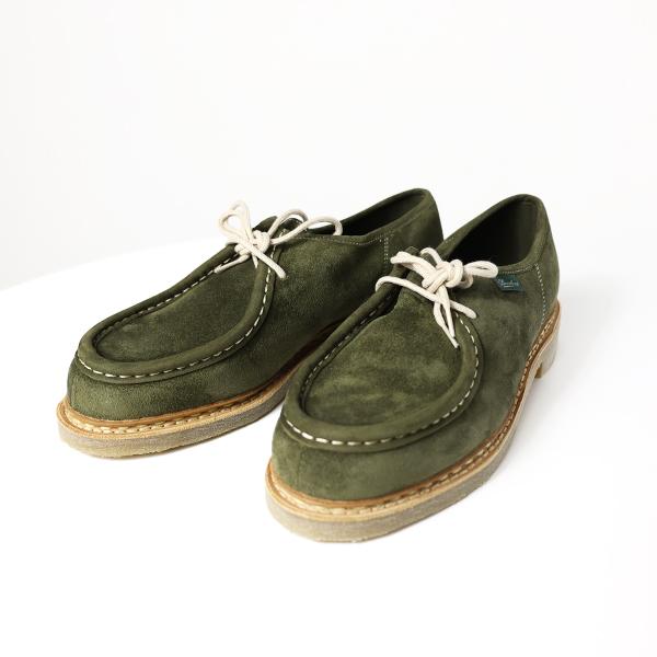PARABOOT MICHAEL 別注　オリーブグリーン　41.5 Paraboot Michael Green Grain • Brogue
