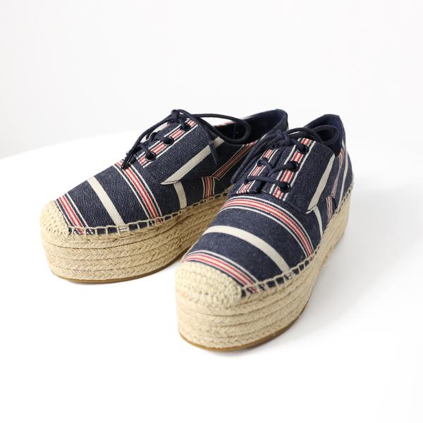 美品　トリーバーチ エスパドリーユ　デニム Tory Burch(トリーバーチ) エスパドリーユ デニム 7 5 サイズ