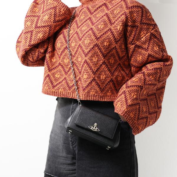 ヴィヴィアンウエストウッド Hazel ショルダーバッグ Vivienne Westwood Hazel ショルダーバッグ | ブラック
