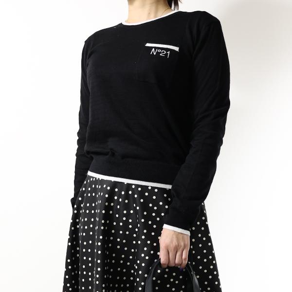N°21 ヌメロヴェントゥーノ キッズ セーター Logo Embroidery Sweater 