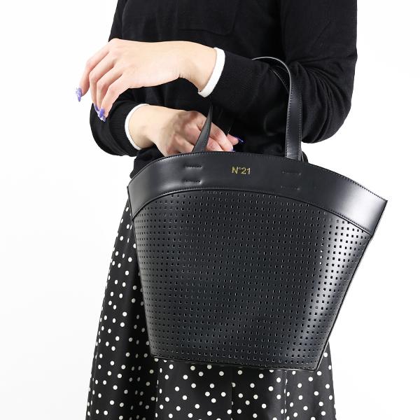 N°21（ヌメロヴェントゥーノ） キッズ トートバッグ Basket Bag N2104S