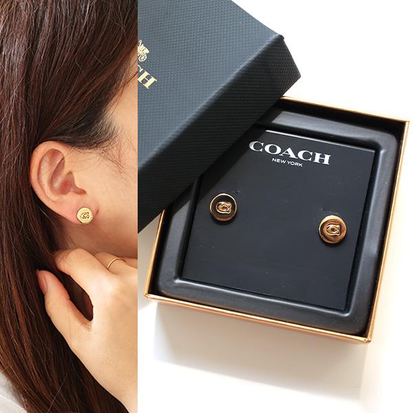 coachのピアス COACH（コーチ） ピアス C Logo Earrings 37352957 GLD710 レディース