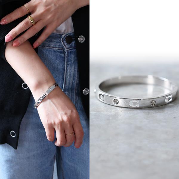 COACH（コーチ） ブレスレット C Logo Crystal Bracelet 37440616