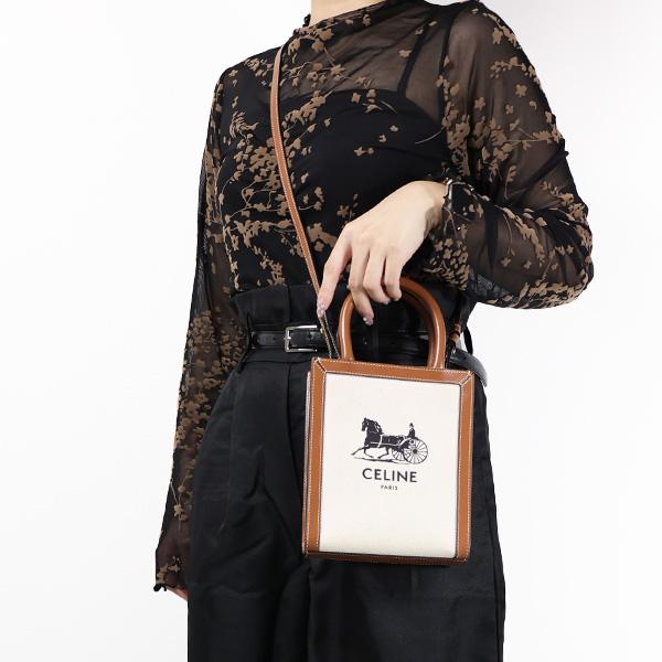 CABAS（CELINE） 【中古品】CELINE セリーヌ ショルダーバッグ Smalll