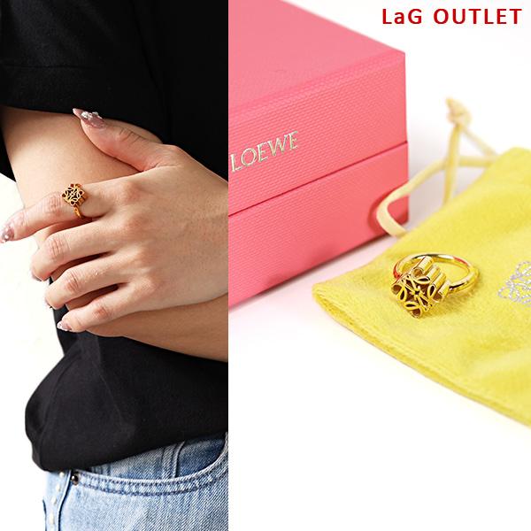 LOEWE 【LaGアウトレット】LOEWE ロエベ リング Single Anagram