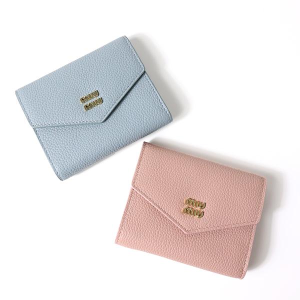★ ミュウミュウ ★ 折りたたみ財布 5MH040 楽天市場】【ｸｰﾎﾟﾝ5%OFF】ミュウミュウ／MIU MIU 