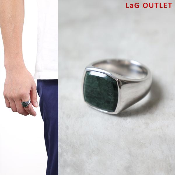Tomwood リング green marble g50 Cushion Green Marble - Tom Wood Project Official Online Store