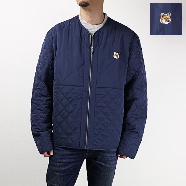 MAISON KITSUNÉ メゾンキツネ ノーカラージャケット MAISON KITSUNÉ メゾンキツネ ノーカラージャケット