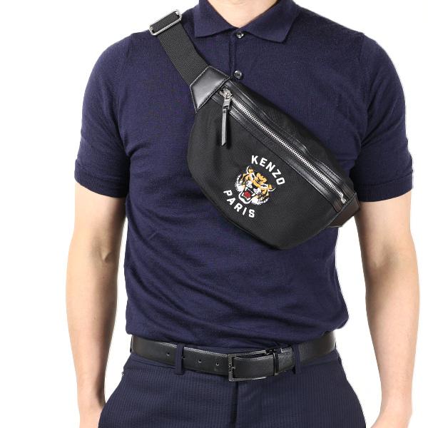 ⭐️新品同様⭐️KENZO ボディーバッグ　ショルダー　2023 KENZO ケンゾー tiger タイガー 虎 BELT BAG ベルトバッグ