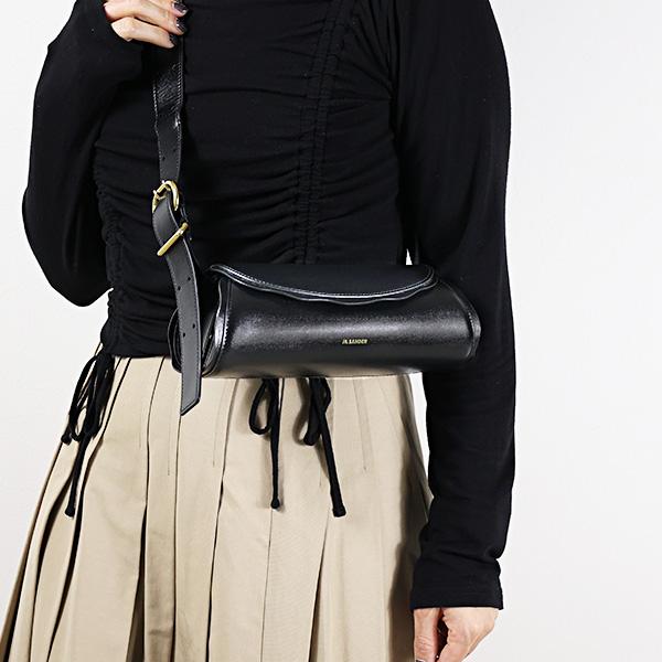 Jil sander＊Shoulder Bag Small レザーショルダーバッグ＊送込 JIL SANDER Jil Sander ジルサンダー ショルダーバッグ Cannolo