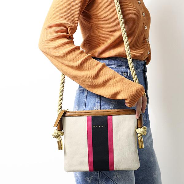 MARNI マルニ MARCEL ショルダーバッグ PHMO0011U5 P6458 MARNI マルニ ショルダーバッグ MARCEL Shoulder Bag PHMO0011U5