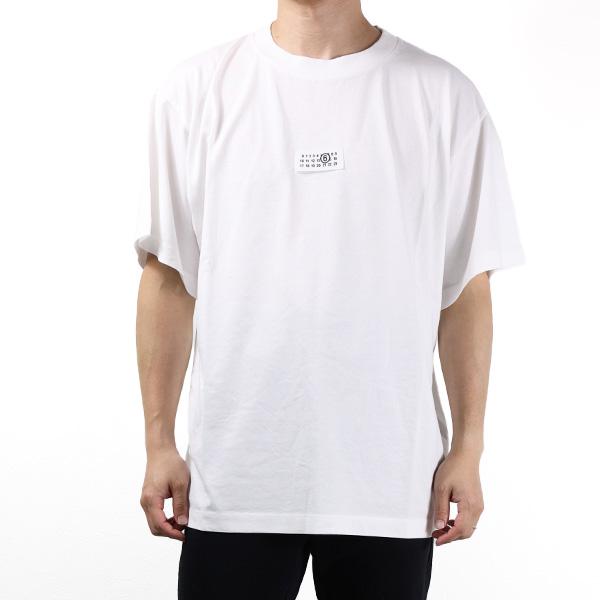 MM6 エムエムシックス Tシャツ Oversized Logo Patch T-Shirts