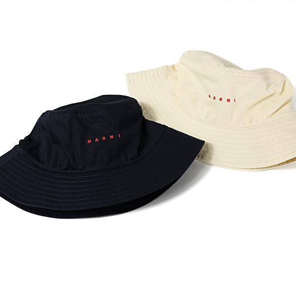 MARNI マルニ キッズ バケットハット Mini Logo Bucket Hat