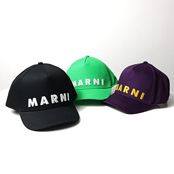 MARNI（マルニ） キッズ ベースボールキャップ Logo Baseball Cap