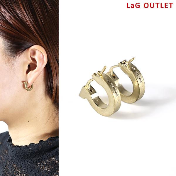 【現行品】フェラガモ　ガンチーニピアス　定価42900円　さりげない存在感♡ 楽天市場】FERRAGAMO フェラガモ ピアス 76 0529 レディース