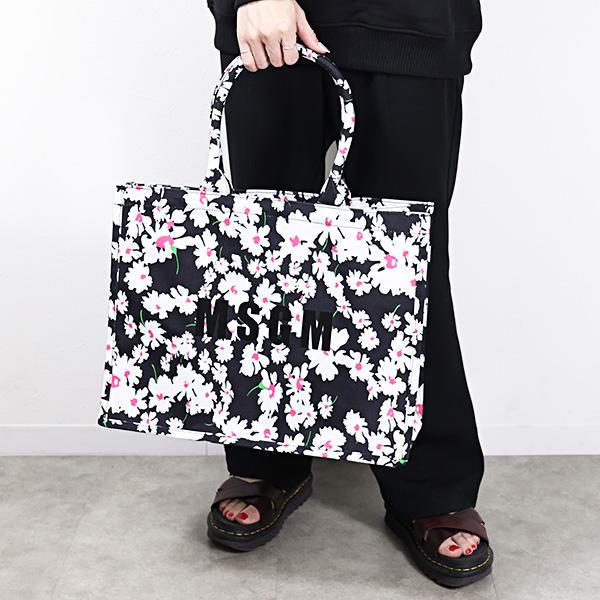 MSGM（エムエスジーエム） トートバッグ Floral Tote Bag 3641MDZ75