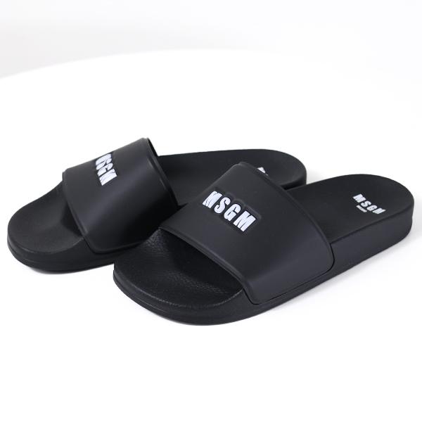 MSGM（エムエスジーエム） スライドサンダル Logo Sliders