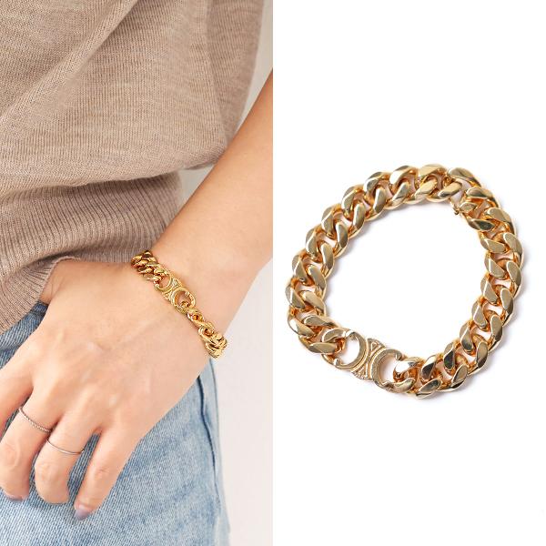 CELINE セリーヌ ブレスレット Gourmette Triomphe Bracelet
