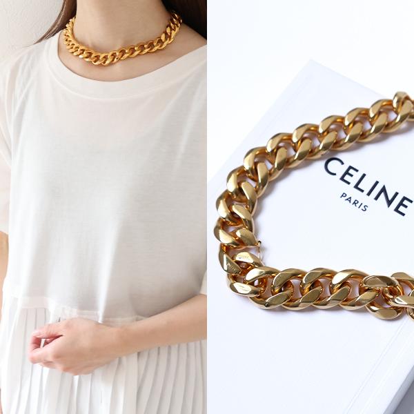 CELINE セリーヌ ネックレス Maillon Chain Necklace 460GV6BRA