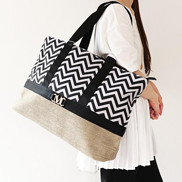 Max Mara（マックスマーラ） トートバッグ NINFE CHEVRON Tote Bag