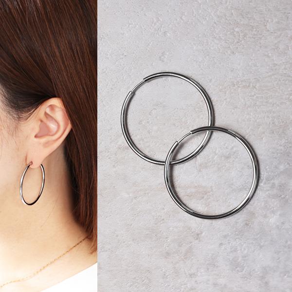 MARIA BLACK Senorita 35 Hoop ピアス MARIA BLACK（マリアブラック） フープピアス Senorita 35 Hoop